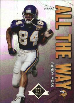 2001 Topps - Own the Game #AW5 Randy Moss Front