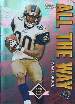 2001 Topps - Own the Game #AW8 Isaac Bruce Front