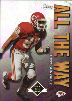 2001 Topps - Own the Game #AW10 Tony Gonzalez Front