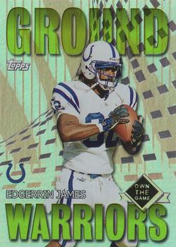 2001 Topps - Own the Game #GW1 Edgerrin James Front