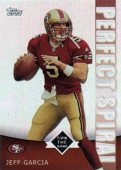 2001 Topps - Own the Game #PS3 Jeff Garcia Front