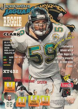 1995 Stadium Club - Diffraction #XT432 Reggie Clark Back