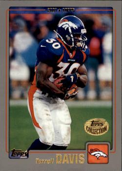 2001 Topps - Topps Collection #75 Terrell Davis Front