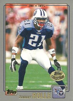 2001 Topps - Topps Collection #119 Samari Rolle Front