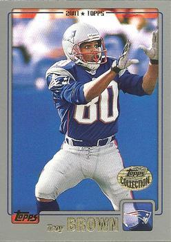 2001 Topps - Topps Collection #203 Troy Brown Front