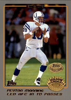 2001 Topps - Topps Collection #287 Peyton Manning Front