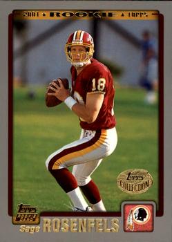 2001 Topps - Topps Collection #348 Sage Rosenfels Front