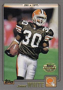 2001 Topps - Topps Collection #206 Jamel White Front