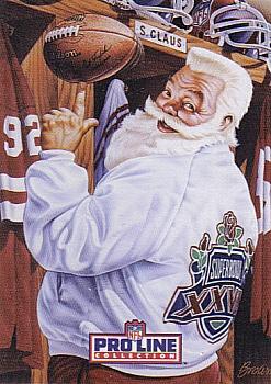 1992 Pro Line Portraits #1992a Santa Claus Front