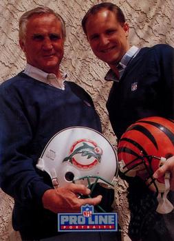 1992 Pro Line Portraits - Collectibles Autographs #NNO Don Shula / David Shula Front