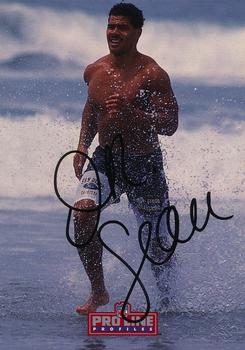 1992 Pro Line Profiles - Autographs #NNO Junior Seau Front