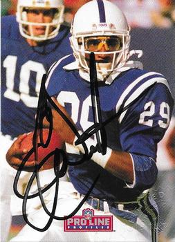 1992 Pro Line Profiles - Autographs #NNO Eric Dickerson Front