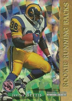 1993 Pro Set - Rookie Running Backs #RRB6 Jerome Bettis Front