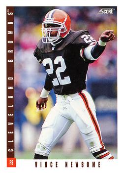 1993 Score #103 Vince Newsome Front