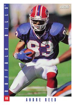 1993 Score #237 Andre Reed Front