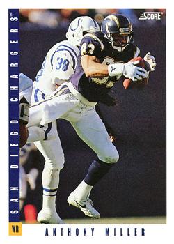 1993 Score #243 Anthony Miller Front