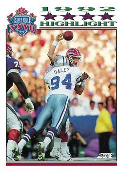 1993 Score #412 Charles Haley Front