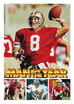 1993 Score #440 Steve Young Front