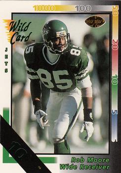 1992 Wild Card - 10 Stripe #289 Rob Moore Front