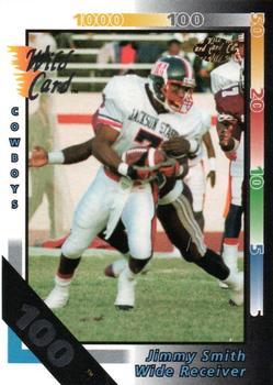 1992 Wild Card - 100 Stripe #238 Jimmy Smith Front