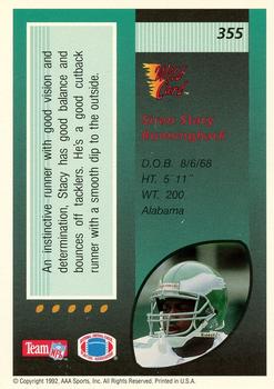 1992 Wild Card - 20 Stripe #355 Siran Stacy Back
