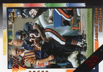 1992 Wild Card - 20 Stripe #426 Lemuel Stinson Front