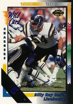 1992 Wild Card - 5 Stripe #425 Billy Ray Smith Front
