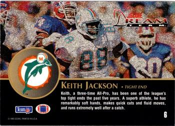 1993 Score - Dream Team #6 Keith Jackson Back