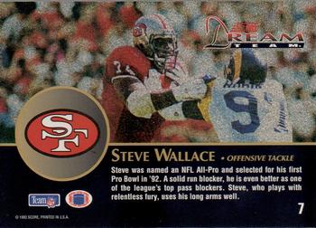 1993 Score - Dream Team #7 Steve Wallace Back