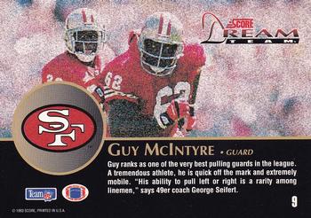 1993 Score - Dream Team #9 Guy McIntyre Back