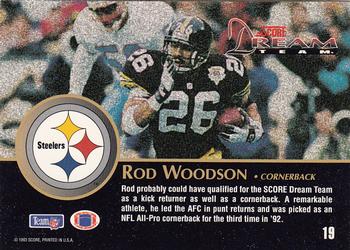 1993 Score - Dream Team #19 Rod Woodson Back