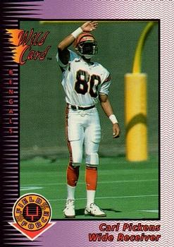 1992 Wild Card - Field Force #20 Carl Pickens Front