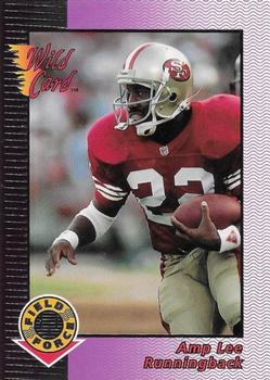 1992 Wild Card - Field Force Silver #9 Amp Lee Front