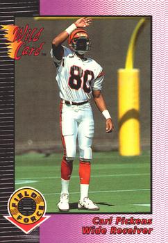 1992 Wild Card - Field Force Silver #20 Carl Pickens Front