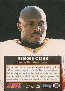1993 Score - The Franchise #27 Reggie Cobb Back