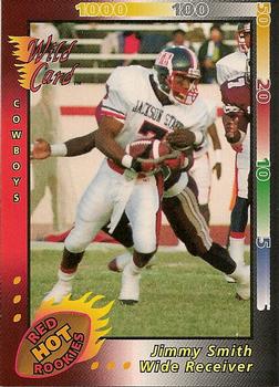 1992 Wild Card - Red Hot Rookies #8 Jimmy Smith Front