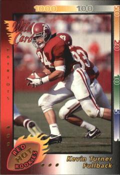 1992 Wild Card - Red Hot Rookies Gold #9 Kevin Turner Front