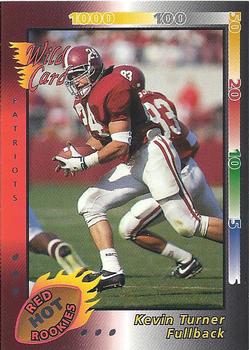 1992 Wild Card - Red Hot Rookies Silver #9 Kevin Turner Front