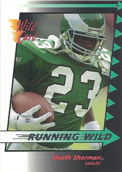 1992 Wild Card - Running Wild #29 Heath Sherman Front