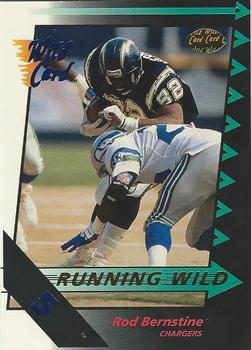 1992 Wild Card - Running Wild Gold 5 Stripe #6 Rod Bernstine Front