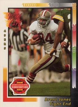 1992 Wild Card - 1993 San Francisco Spring National Convention #4 Brent Jones Front