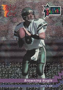 1992 Wild Card - Stat Smashers #SS-40 Browning Nagle Front