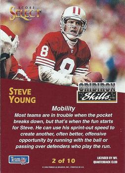 1993 Select - Gridiron Skills #2 Steve Young Back