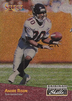 1993 Select - Gridiron Skills #8 Andre Rison Front