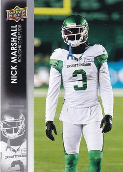 2022 Upper Deck CFL #5 Nick Marshall Front