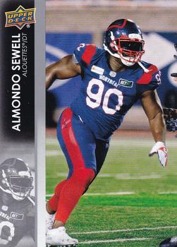 2022 Upper Deck CFL #29 Almondo Sewell Front
