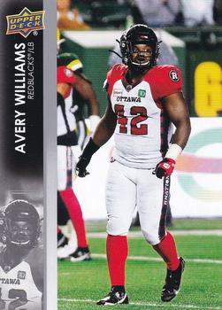 2022 Upper Deck CFL #46 Avery Williams Front