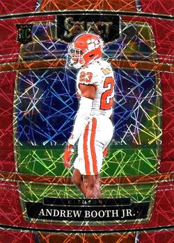 2022 Panini Select Draft Picks - Red Lazer Prizm #27 Andrew Booth Jr. Front