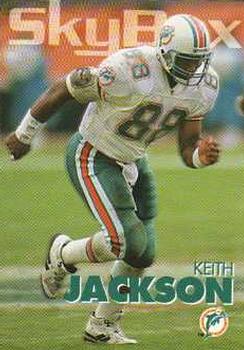 1993 SkyBox Impact #181 Keith Jackson Front