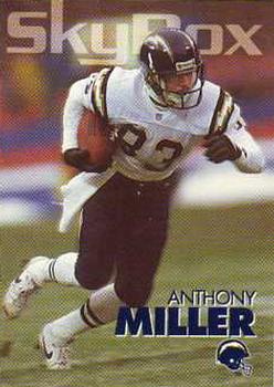 1993 SkyBox Impact #285 Anthony Miller Front
